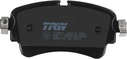 GDB2132 TRW Комплект гальмівних колодок дискові