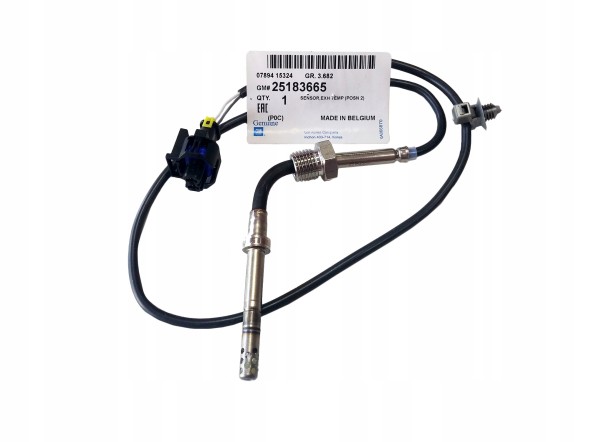 General Motors 25183665 OPEL ANTARA CHEVROLET CAPTIVA ДАТЧИК ТЕМПЕРАТУРИ ВИХЛОПНИХ ГАЗІВ ДИЗЕЛЬ OE GM