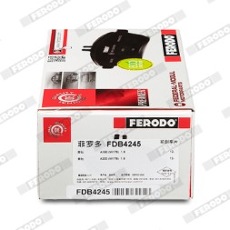 FDB4245 FERODO Комплект гальмівних колодок з 4 шт дисків