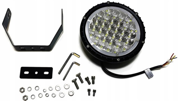 CHINA AT-686 Дорожній галоген далекобійний led cree ring 12v 24v