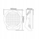 CHINA AT-686 Дорожній галоген далекобійний led cree ring 12v 24v