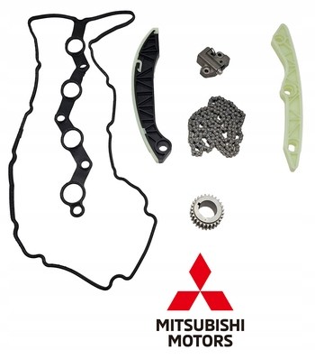 Mitsubishi OE GENUINE| ROZRZĄD 1140A073, MN183891, 1035A583, MN183895, KOMPLET 6 CZĘŚCI ORYGINAŁ MITSUBISHI ASX LANCER OUTLANDER 1.8 / 2.0 / 2.4 КОМПЛЕКТ ГРМ (6 ЕЛЕМЕНТІВ) ОРИГІНАЛ