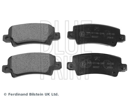 ADT342131 BLUE PRINT Комплект гальмівних колодок з 4 шт дисків