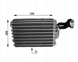 Mahle AE 31 000S Випарник, кондиціонер mahle ae 31 000s
