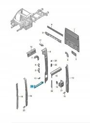 Volkswagen OE 7CA810048 поріг ASO VW