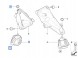 BMW OE 22116768852, DWP366487OE Подушка двигуна BMW X1 E84 22116768852 Нова оригінальна