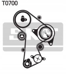 SKF VKMC 01148-2 Комплект грм + водяний насос vkmc 01148-2 skf