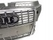PA 8P0853651Q GRAFIT РЕШІТКА РАДІАТОРА AUDI A3 S3 8P LIFT 2008-2012 СІРА ГРАФІТОВА З ХРОМОМ