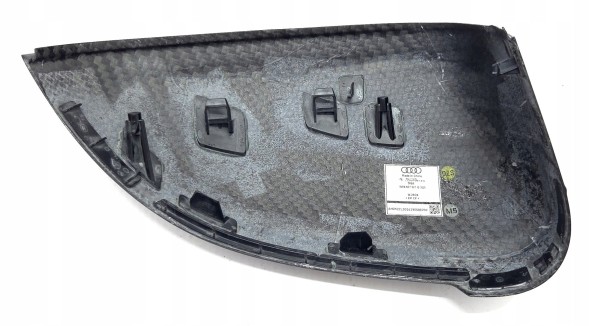 Audi OE 8W0857527G 3Q0 Audi Щиток накладки дзеркала лівий carbon Audi A4 8W B9 8W0857527G 3Q0