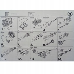 OEM 8HP65A.OHK01 РЕМОНТНИЙ КОМПЛЕКТ 8HP65A ZF OEM