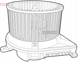Denso DEA17031 Повітродувка mercedes sprinter (901, 902, 903, 904, 90