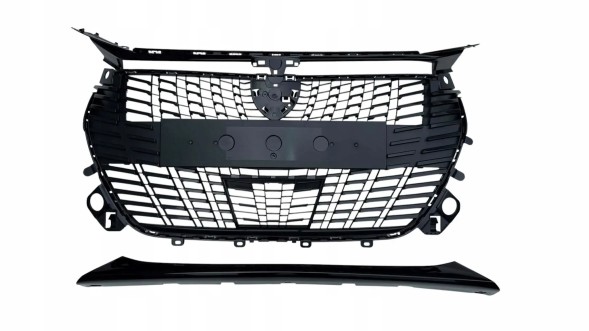 Китай 9855774980 98248177780 9855777280 ПЛАСТИКОВА РЕШІТКА РАДІАТОРА PEUGEOT 208 II LIFT ЗАГЛУШКА 2023- ДЕКОРАТИВНІ СМУГИ ЛАКОВАНІ