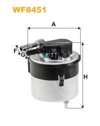 WF8451 WIX FILTERS Фільтр палива