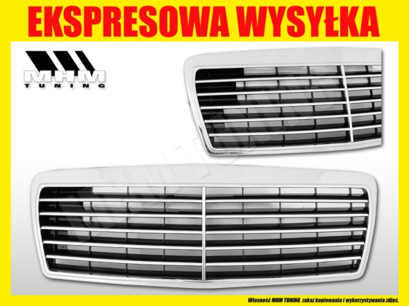 Китай GRME01 mhm Решітка радіатора тюнінг Avantgarde AMG для Mercedes E-клас W210 1995-1999