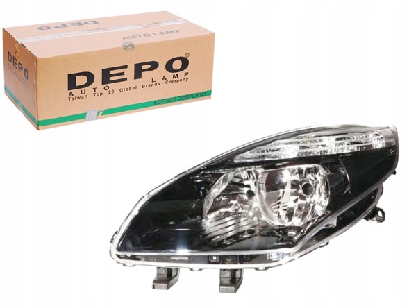 Depo DEP551-1177L-LDEM2/RS2 Фа передня лампа depo 260606760r 260608682