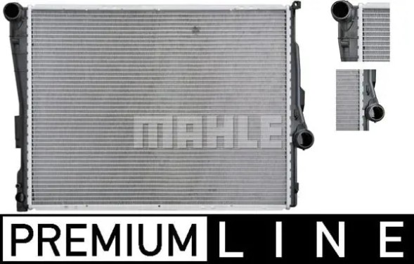 Mahle CR 457 000P Охолоджувач води cr 457 000p mahle bmw 3 e46