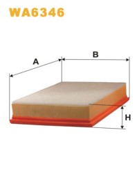 WA6346 WIX FILTERS Фільтр повітряний
