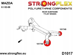 Strongflex 106189B Комплект підвіски для Mazda 6 / Atenza