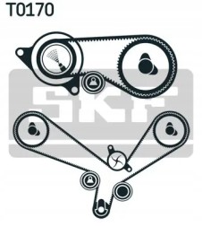 SKF VKMC 01952 Комплект грм + водяний насос vkmc 01952 skf audi