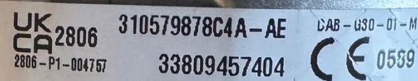 BMW OE NX1SW0322 310579878C4A-AE 310579878C4AAB 33809457402 310579878C4A-AB 33809457404 ПОВІТРЯНА ПОДУШКА КЕРМА BMW 310579878C4A-AE Аірбег у кермо