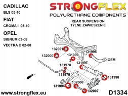 Strongflex 5902553578997 Комплект спортивної підвіски - Fiat Croma