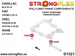 Strongflex 5902553578997 Комплект спортивної підвіски - Fiat Croma