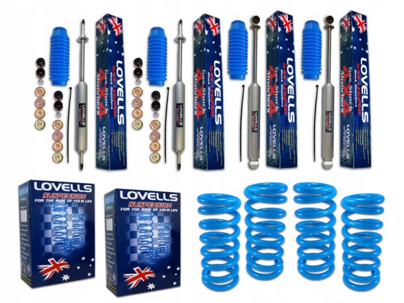 Lovells PATROLY61LOV ПІДВІСКА АМОРТИЗАТОРИ ПРУЖИНИ +2 ДЮЙМА PATROL Y61 LOVELLS