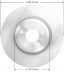 Raybestos PRT6124 Диски передні ford explorer flex taurus lincoln mks mkt 10-19