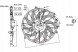 Nissens 85648 Вентилятор радіатора bmw 3 e36 5 e34 6 e24 7 e32 8 e31 1.6-5.6