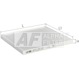 AF5129 ALPHA FILTER Фільтр салону