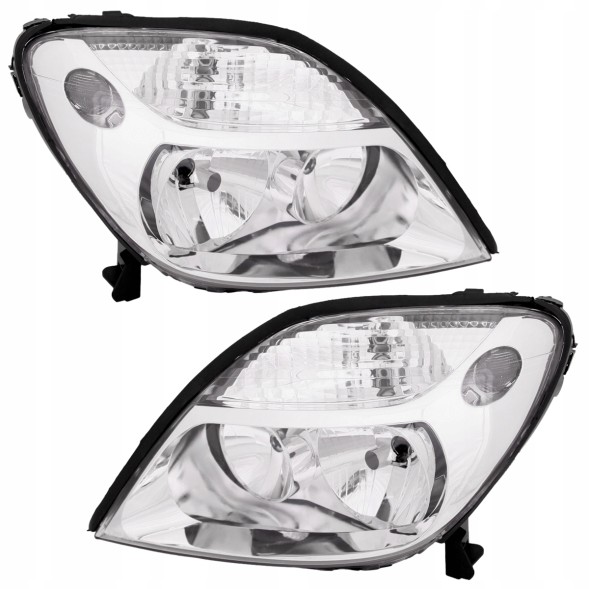 TYC 6070090E + 6070100E MHM TUNING Рефлектор Фара Передня Tyc Renault Scenic I 1 Lift 1999-2003 комплект