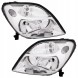 TYC 6070090E + 6070100E MHM TUNING Рефлектор Фара Передня Tyc Renault Scenic I 1 Lift 1999-2003 комплект