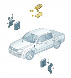 Volkswagen OE VW ПУЛЬТ ДИСТАНЦІЙНОГО КЕРУВАННЯ WEBASTO 3G0963511E