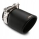 RM Motors KSZCC/SPORT/76/63 Наконечник вихлопу SPORT - косий, закруглений, чорний