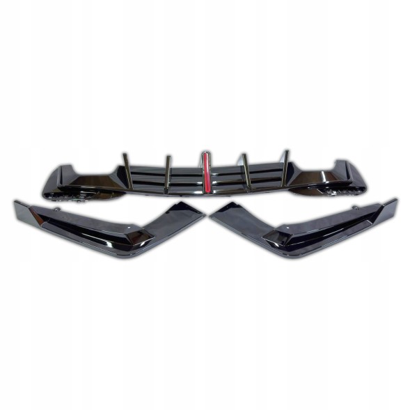 Китай Dyfuzor Dokładka Tylnego Zderzaka BMW G30 G31 Дифузор BMW G30 G31 Накладка Заднього Бампера Чорний Глянець M Pakiet MP