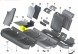 BMW OE 7450365 Нагрівальний килимок для підігріву сидіння BMW G32 GT