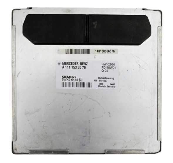 Siemens A 1111533079 5WK90415 Контролер двигуна mercedes 2.0 a1111533079 5wk90415 + програмування