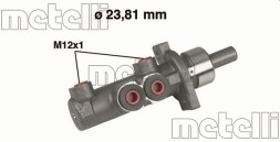 05 0280 METELLI Циліндр гальмівний головний