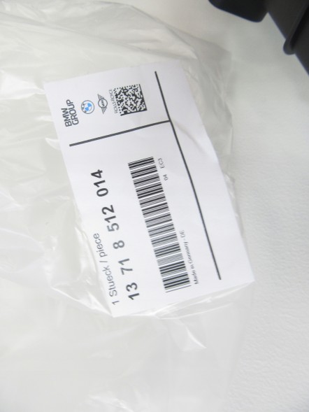 BMW OE 8 512 014 8512014 przewód turbosprężarki f07 f10 f11 n47 Повітряний шнур резонаторна трубка BMW 5 F07 F10 F11 518d 520d N47 184км