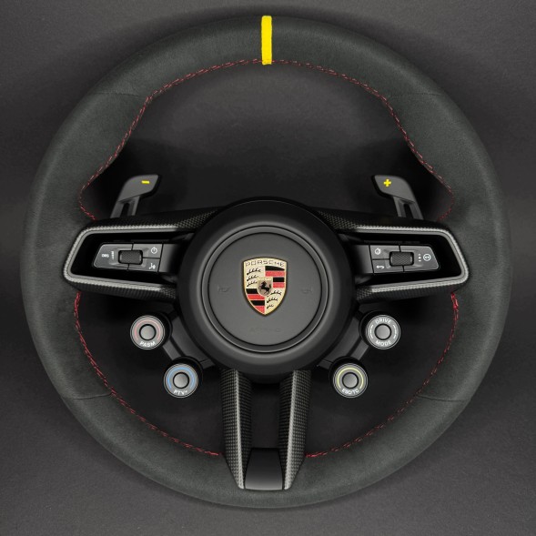 Porsche OE 9GT419091PF Кермо Porsche 911 992 GT3 RS Weissach з карбону та Race-tex з магнітом