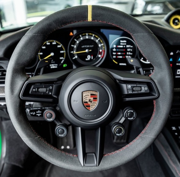 Porsche OE 9GT419091PF Кермо Porsche 911 992 GT3 RS Weissach з карбону та Race-tex з магнітом