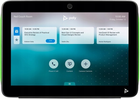 Китай WEW-SC-AB-UVPOYBHA0000004 Сенсорний контролер POLY TC10 Чорний Керування телефоном