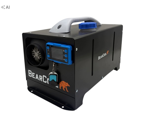 Celcjusz CEL4507 Дизельний обігрівач BearCool 5kW 12V/24V/230V - Комплект + пульт