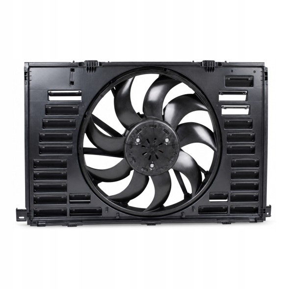 Loro DSP-FRKM 971121203E 971121197D 9A712120301 121203A PAE121203A 040-014-0001 0400140001 470.080 470080 Вентилятор радіатора Porsche Panamera 971 Bentley Continental 971121203E