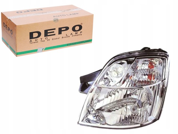 Abakus 223-1115L-LD-EM Kia picanto 04-08 фара ліва depo
