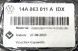 Volkswagen OE Килимки велюрові чорні VW ID7 14A863011A IDX
