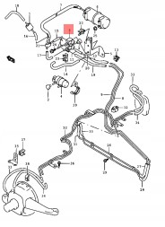 Suzuki OE GP|27951-85600, 2795185600 SUZUKI ORYGINAŁ SUZUKI JIMNY ЕЛЕКТРОКЛАПАНИ ВКЛЮЧЕННЯ ПРИВОДУ ПЕРЕДНЬОГО МОСТА ОРИГІНАЛ