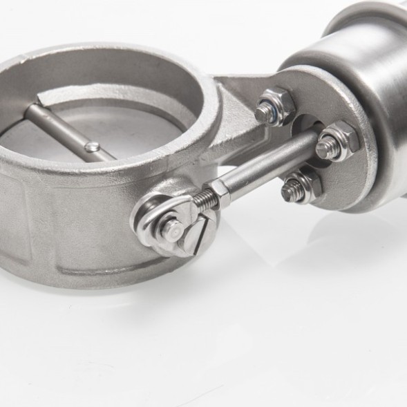 RBS Technology EP-VAC-63-DUAL Заслінки вихлопної системи вакуумні комплект 63 мм 2,5" - на пульті - DUAL