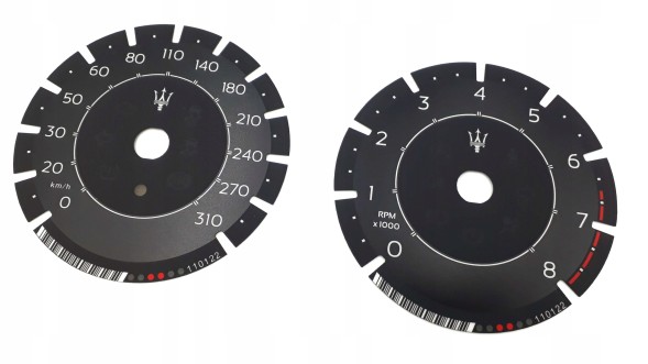 Moman 0089688081129 Maserati Ghibli 2020+ MPH циферблати на KMH