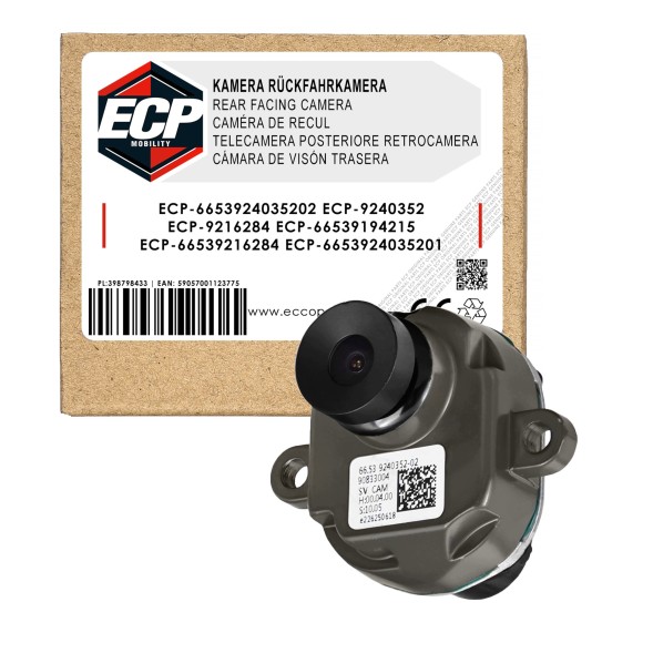 ECP MOBILITY ECP-9240352 | 9240352 9240352 9216284 КАМЕРА ЗАДНЬОГО ВИДУ ДЛЯ ПАРКУВАННЯ BMW X5 E70 X6 E71 F10 F30 F34 ECP